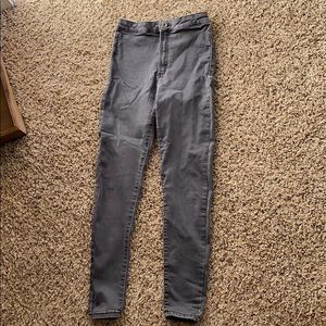 Grey/black Zara jean sz 11/12